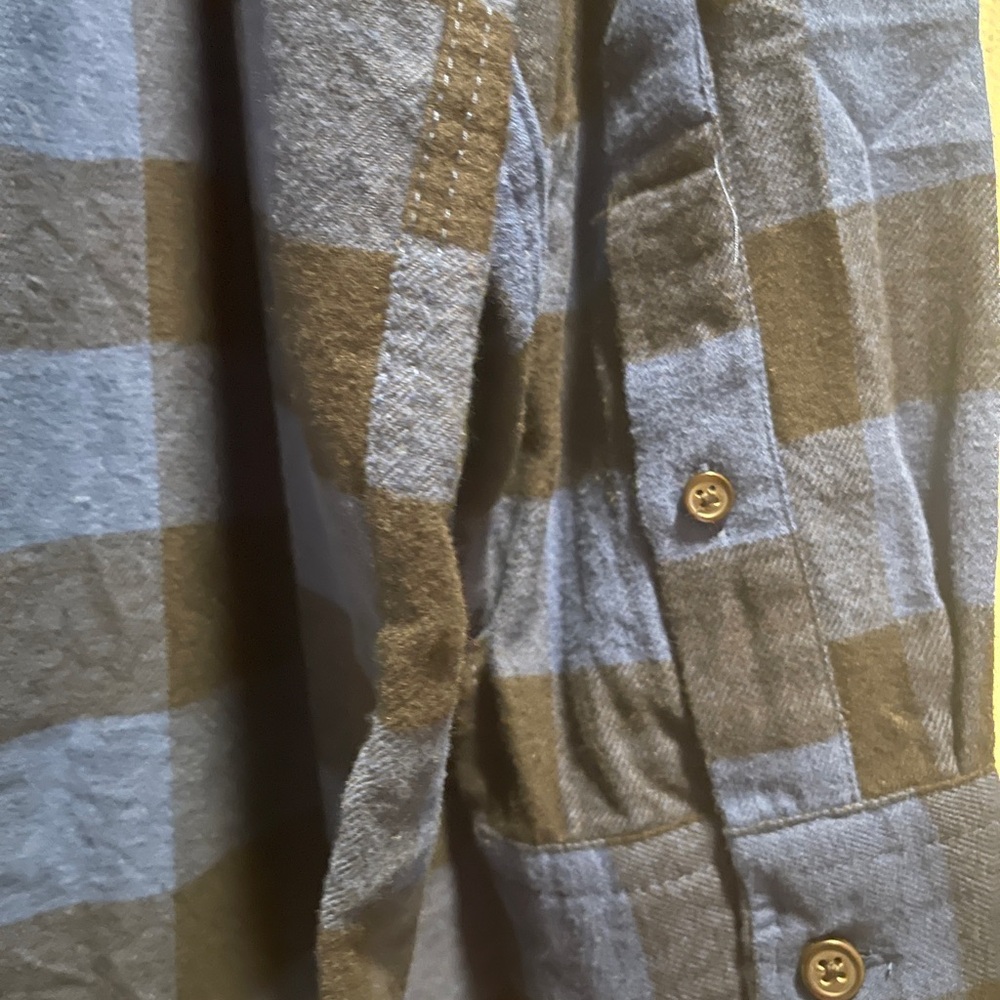 St. John’s Bay Big & Tall Men’s Super Soft Long Sleeve Flannel Shirt 2XL - Picture 9 of 11